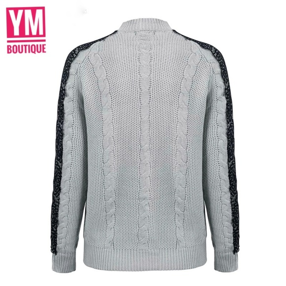 🔥Clearance🔥Lace detailed sweater - Picture 3 of 4